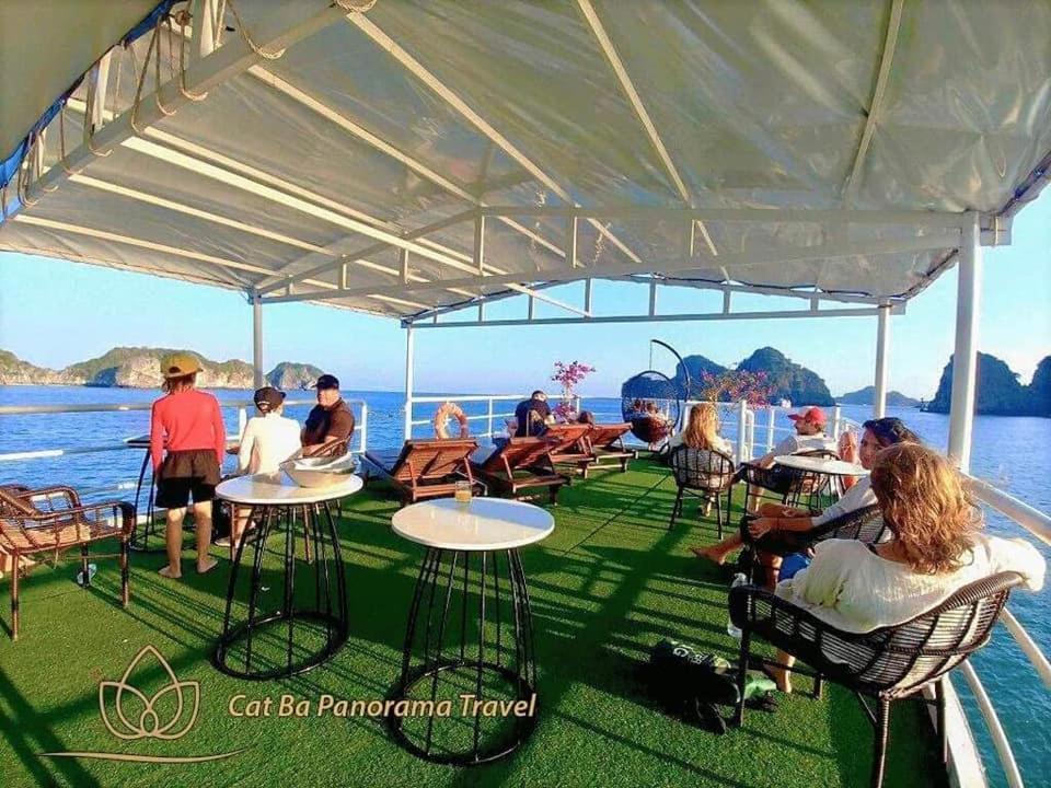 Green Mountain Cat Ba Hotel Dong Khe Sau Exterior photo